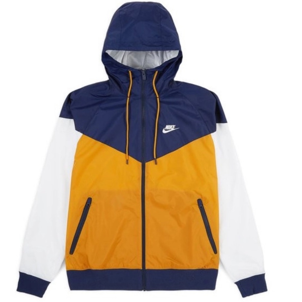 Nike Giacca NSW HD Windrunner - Gold Suede/Midnight Navy Summit White